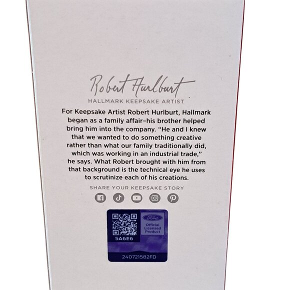 2024 Ford Mustang GT Hallmark ornament New in box - Picture 7 of 10